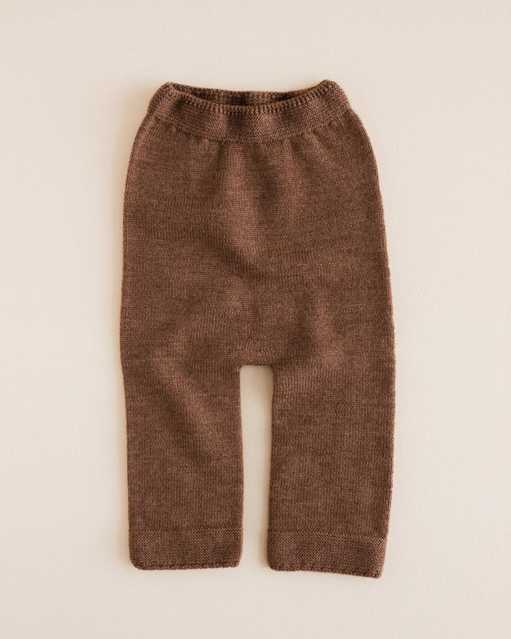Hvid Pants Guido Mocha - La Gentile Store