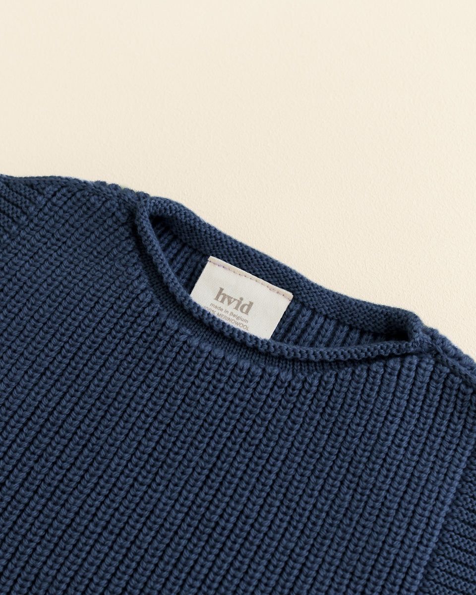 Hvid Vest Harvey Blue - La Gentile Store