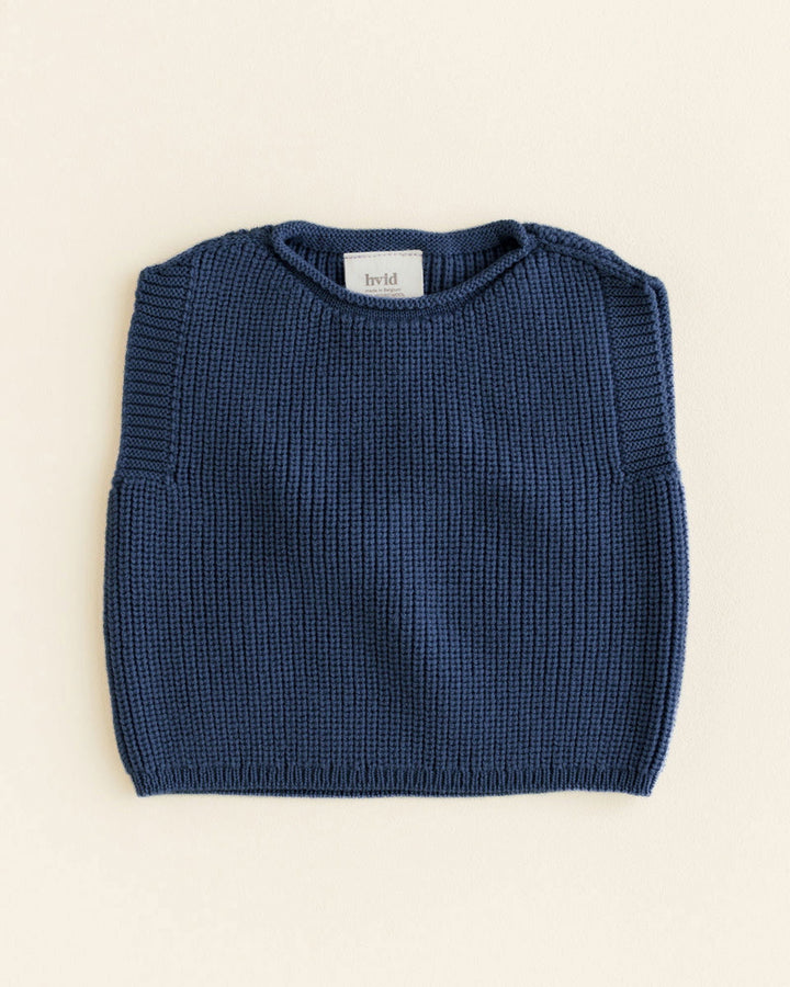 Hvid Vest Harvey Blue - La Gentile Store