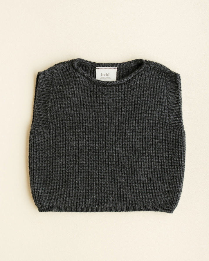 Hvid Vest Harvey Charcoal - La Gentile Store