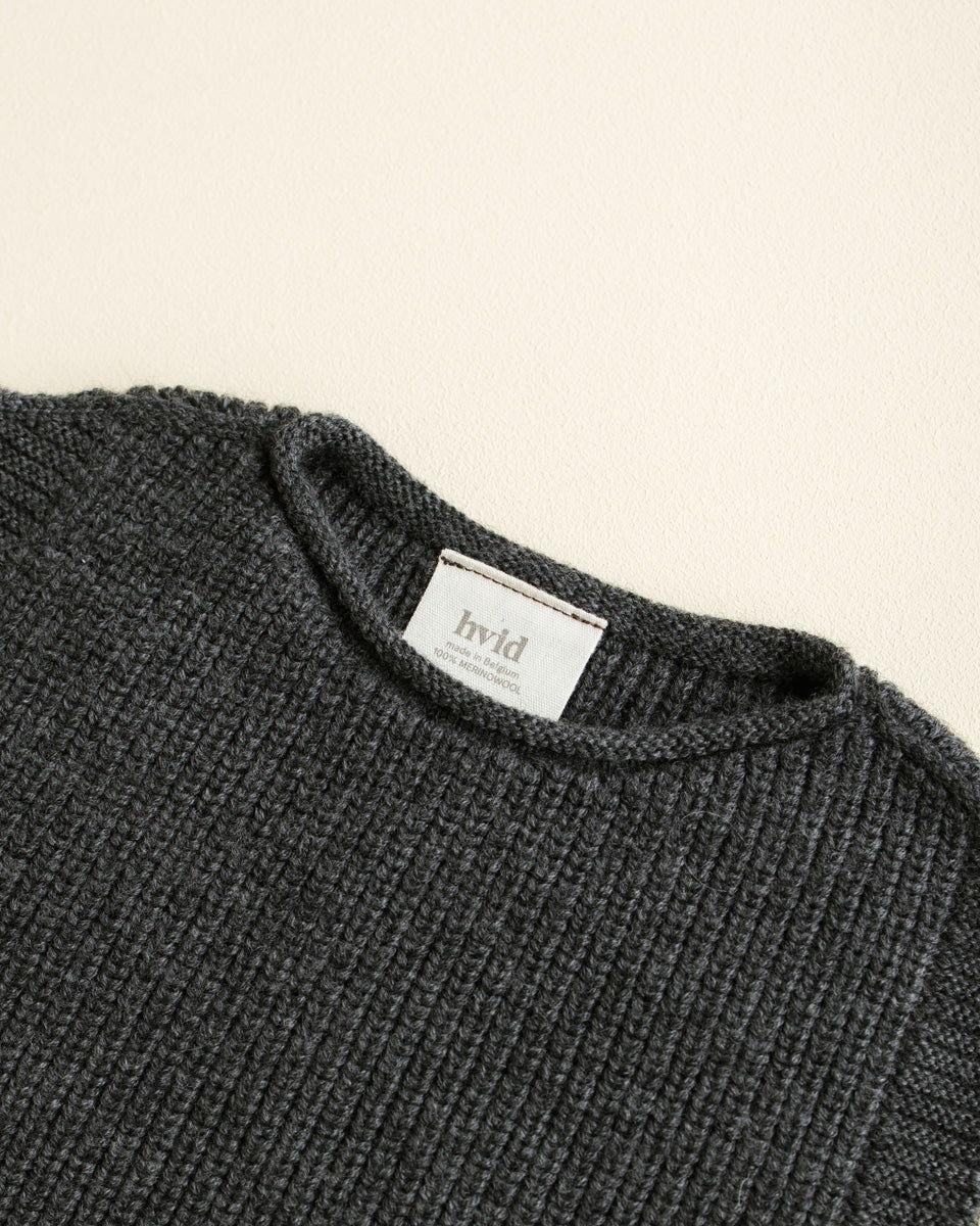 Hvid Vest Harvey Charcoal - La Gentile Store