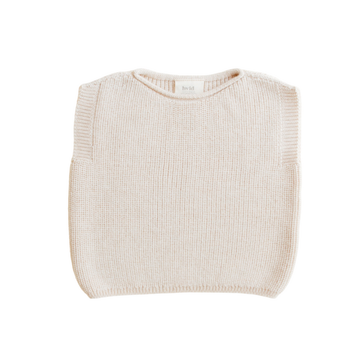 Hvid Vest Harvey Cream - La Gentile Store