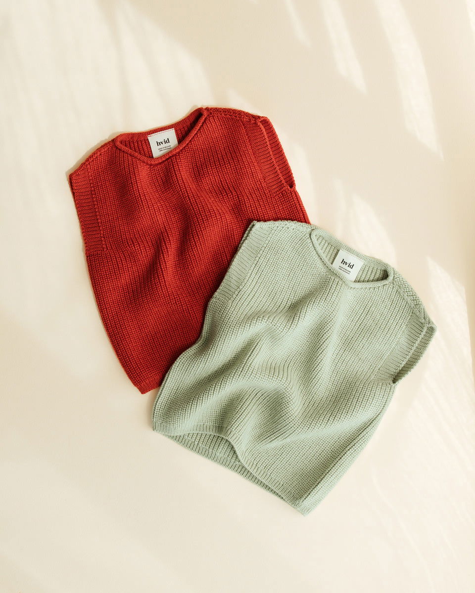 Hvid Vest Harvey Red - La Gentile Store