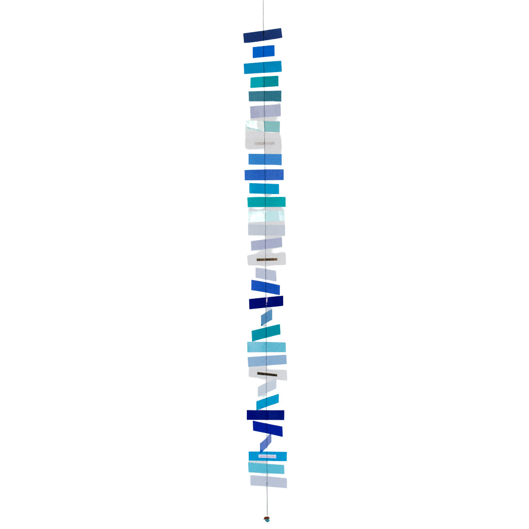 Flickering Light Mobile Blue