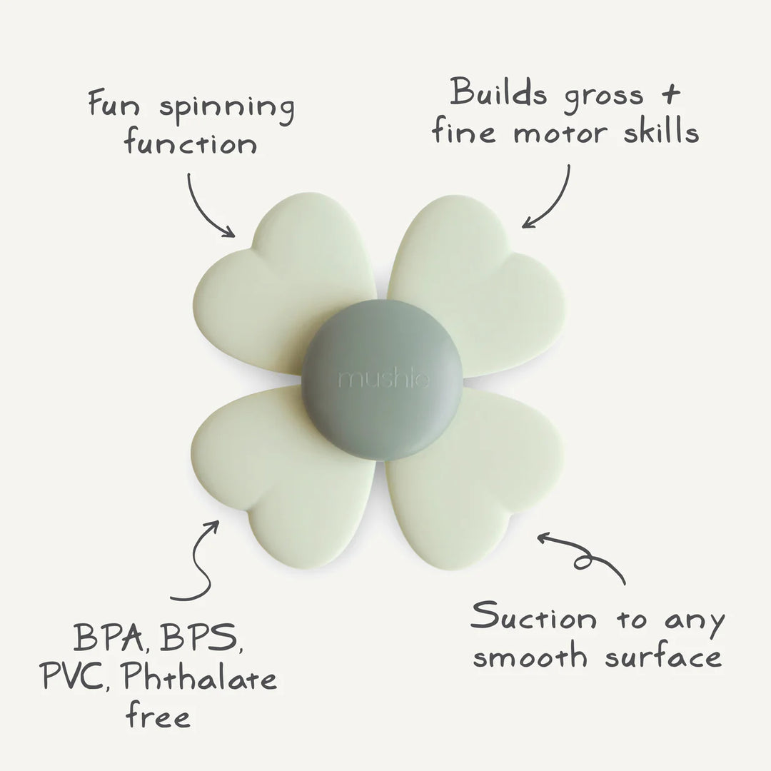 Mushie Lucky Suction Spinner