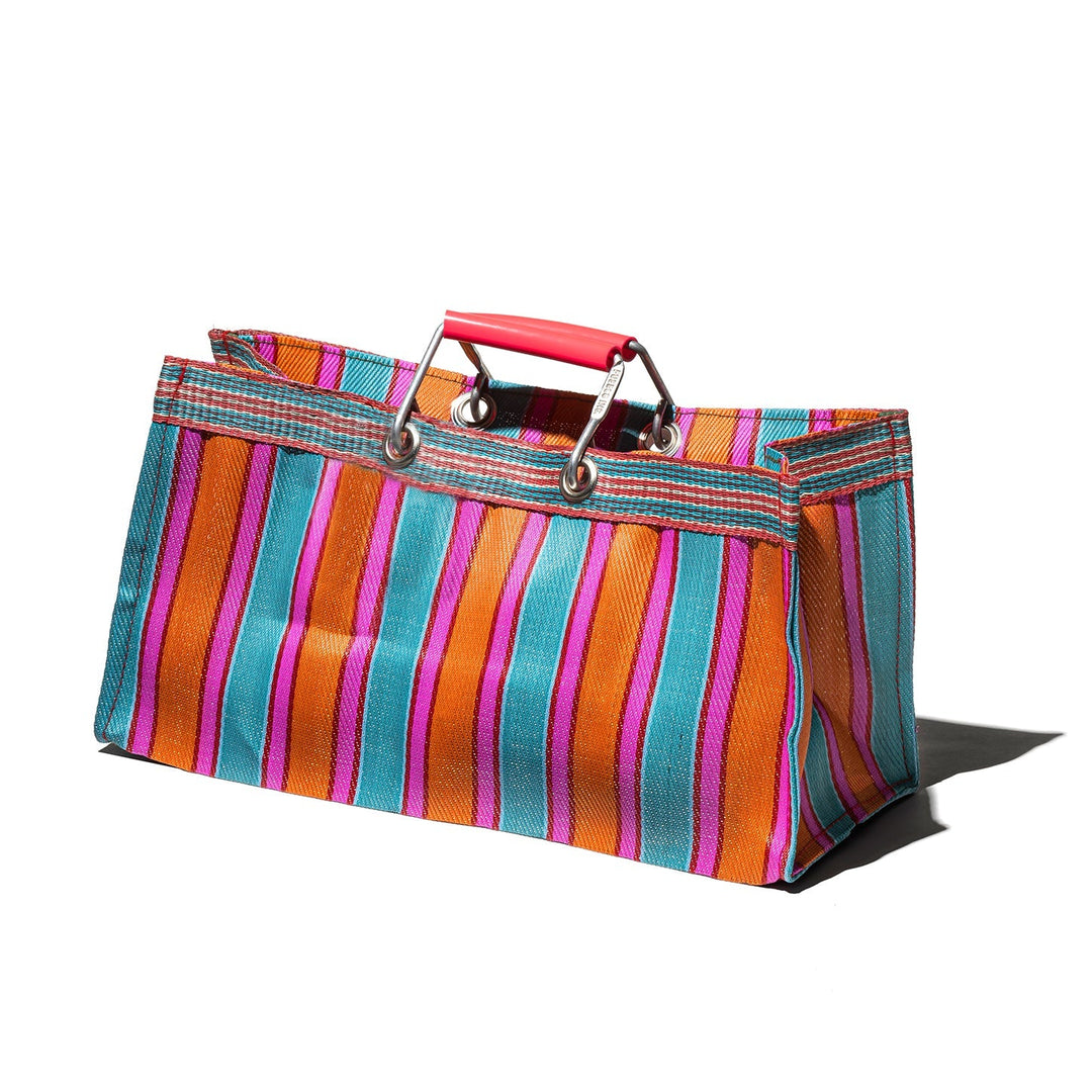 Mini Market Bag Orange Pink - La Gentile Store