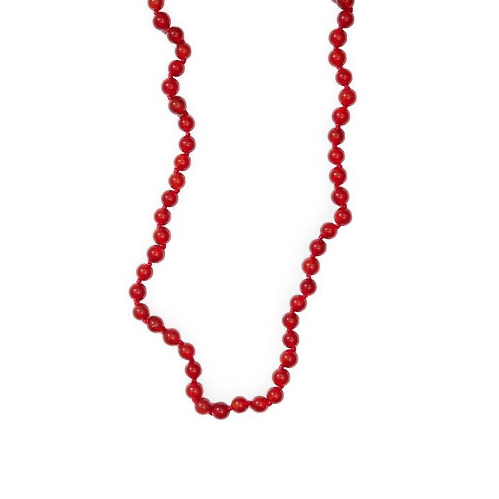 Nirrimis Adult Amber Necklace Carnelian