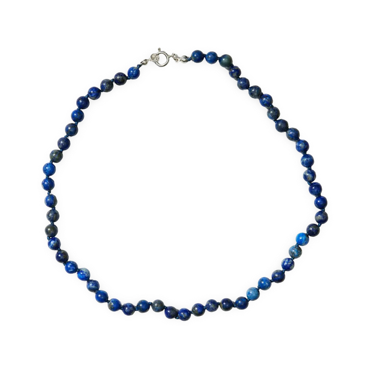 Nirrimis Adult Amber Necklace Lapis Lazuli