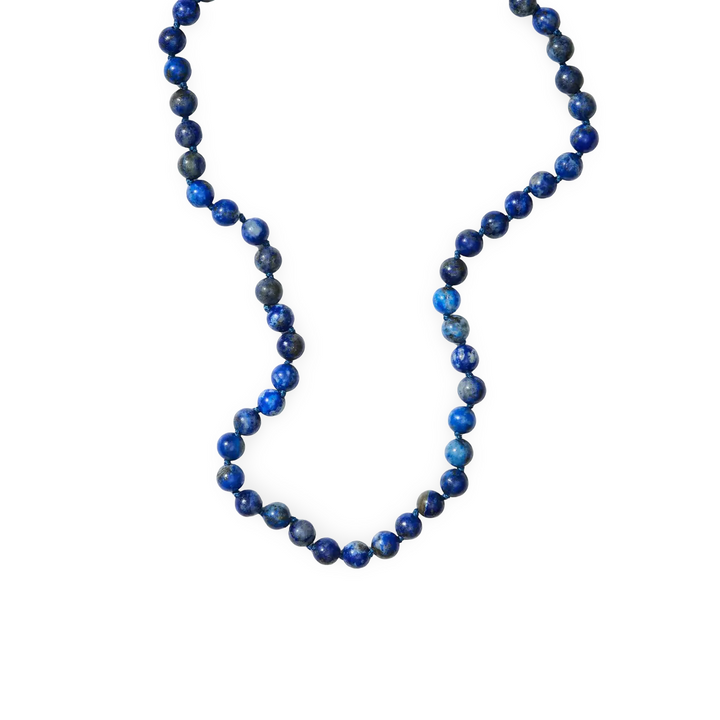 Nirrimis Adult Amber Necklace Lapis Lazuli