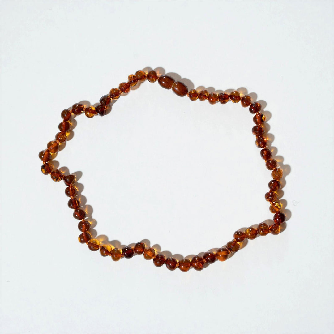 Nirrimis Amber Kids Necklace Caramel - La Gentile Store