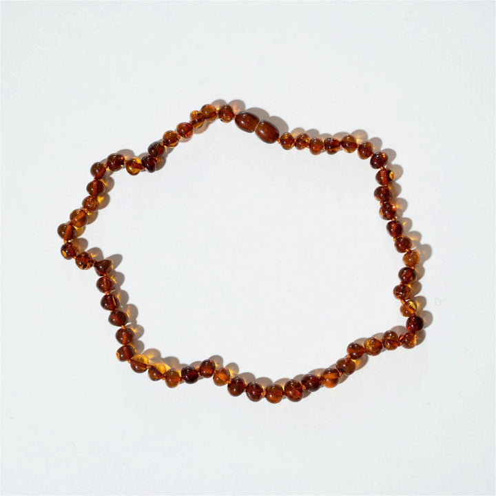 Nirrimis Amber Kids Necklace Caramel - La Gentile Store