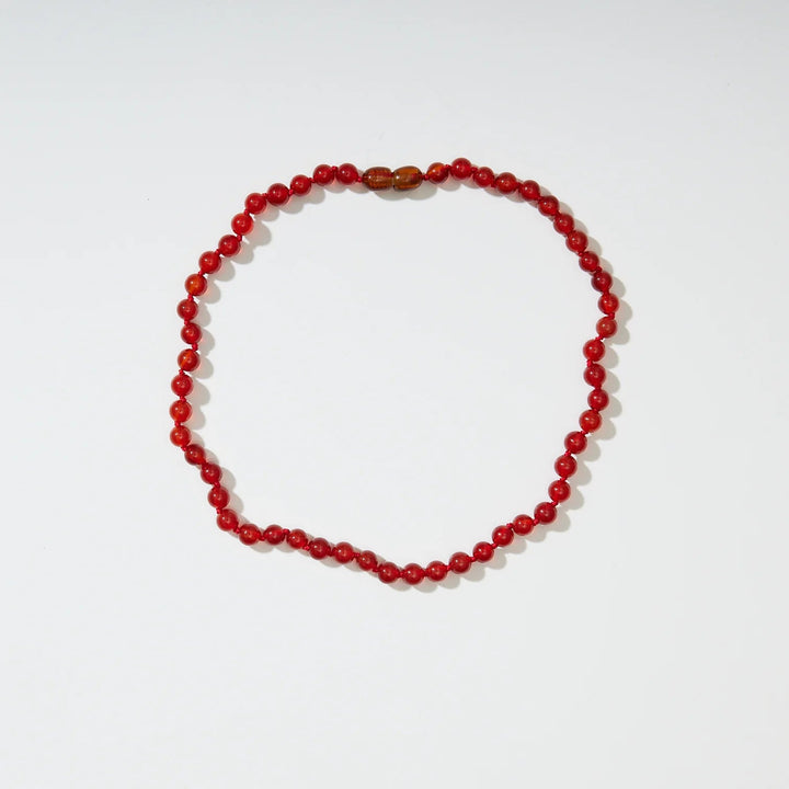 Nirrimis Amber Kids Necklace Carnelian - La Gentile Store