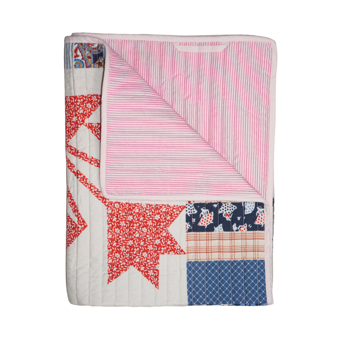 Sissel Edelbo Patchwork Flower Blanket
