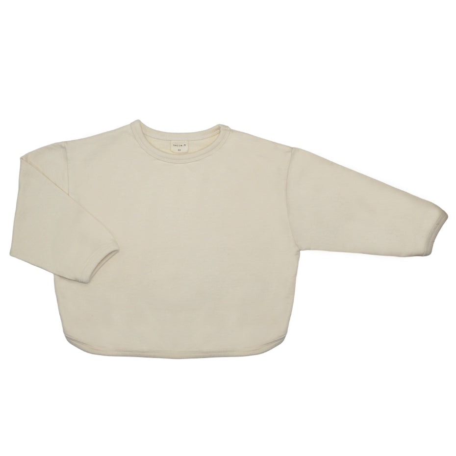 Boxy Sweatshirt Cream