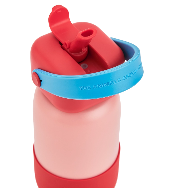 The Animals Observatory Kids Bottle Pink