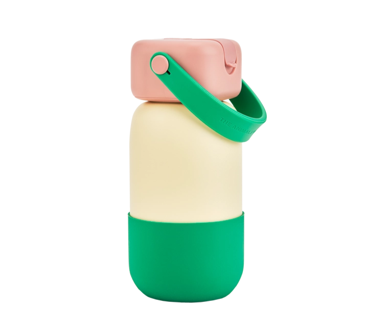 The Animals Observatory Kids Bottle Yellow