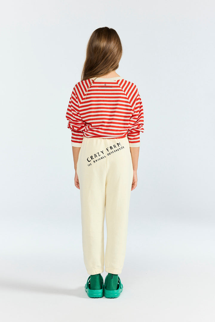 The Animals Observatory Dromedary Kids Sweatpants Raw White