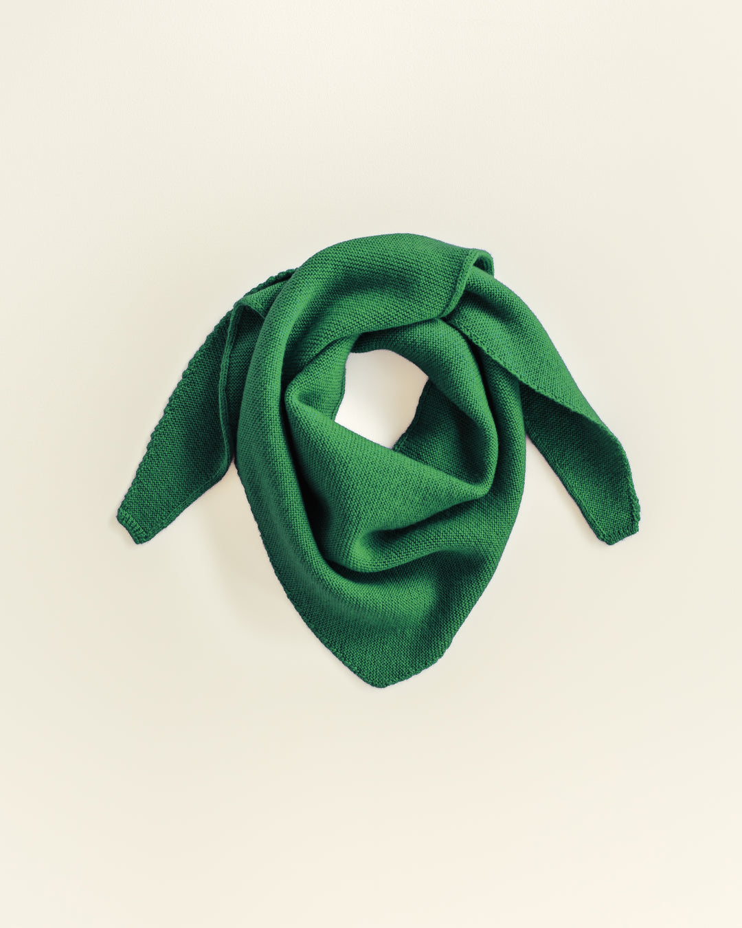 Hvid Grass Triangle Scarf Josephina