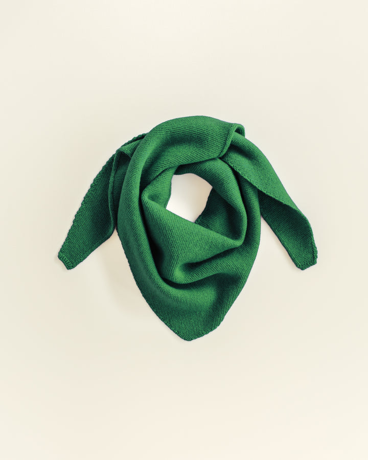 Hvid Grass Triangle Scarf Josephina