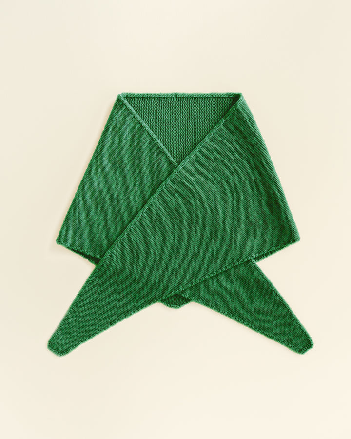 Hvid Grass Triangle Scarf Josephina