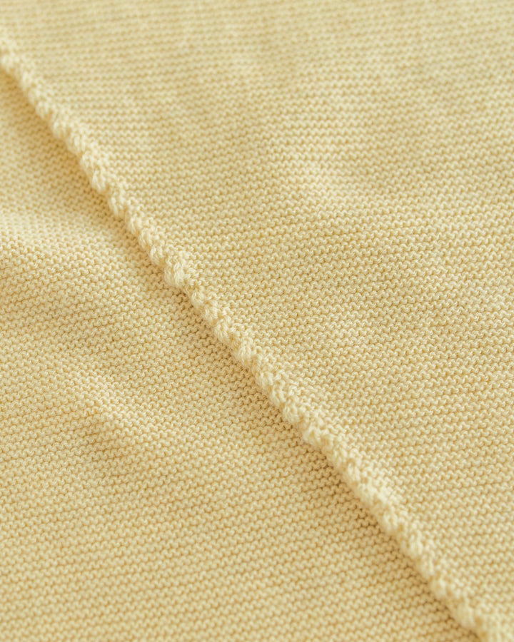 Hvid Light Yellow Triangle Scarf Josephina