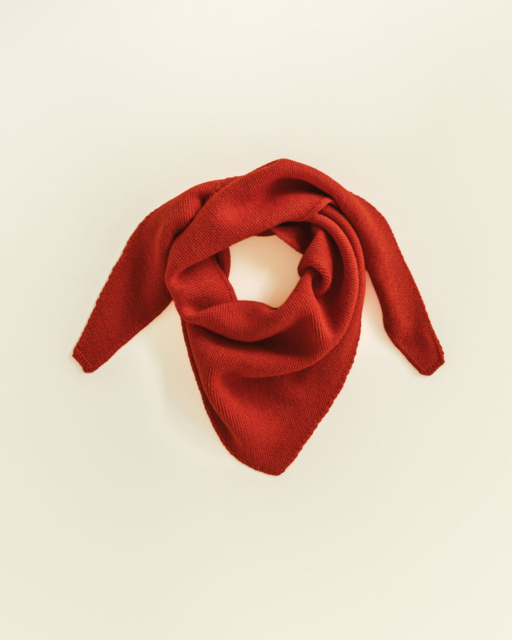 Hvid Red Triangle Scarf Josephina