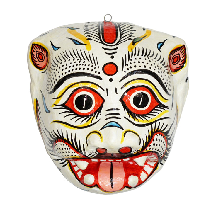 Sissel Edelbo Tiger Walk Mask White Large