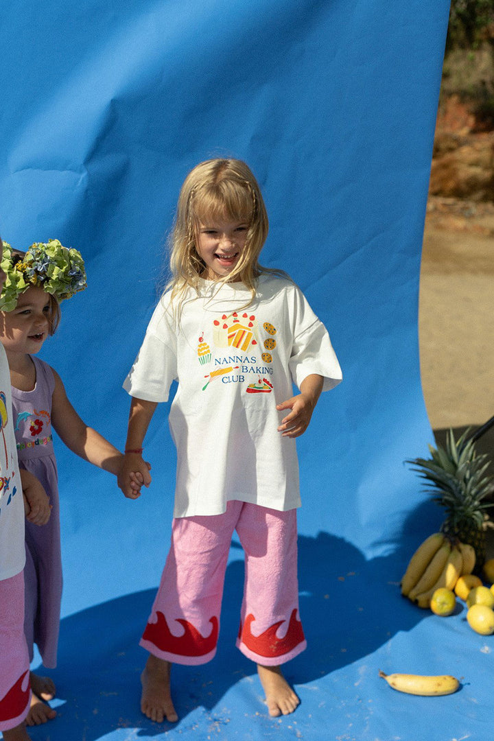 Spicy Dugong Pink Wave Party Pants - La Gentile Store