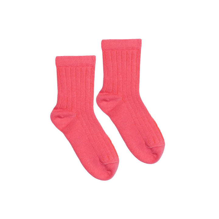 Studio Aelbo Rib Baby Socks Bright Pink - La Gentile Store
