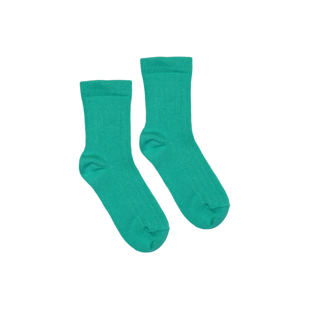 Studio Aelbo Rib Baby Socks Sea Green - La Gentile Store
