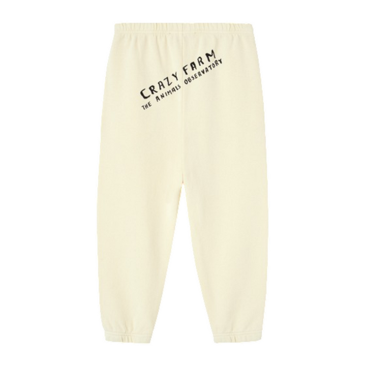 The Animals Observatory Dromedary Kids Sweatpants Raw White