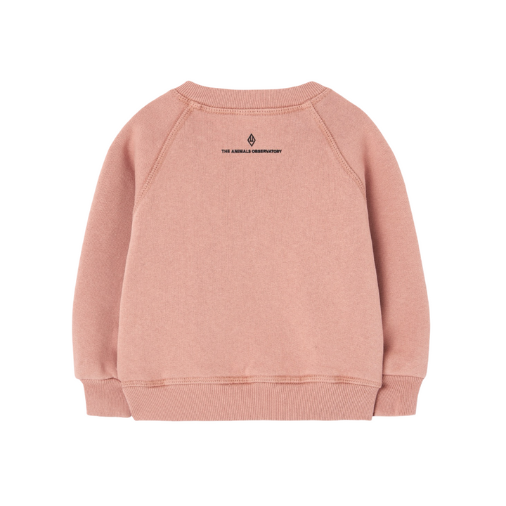 The Animals Observatory Jackal Baby Sweatshirt Dusty Coral