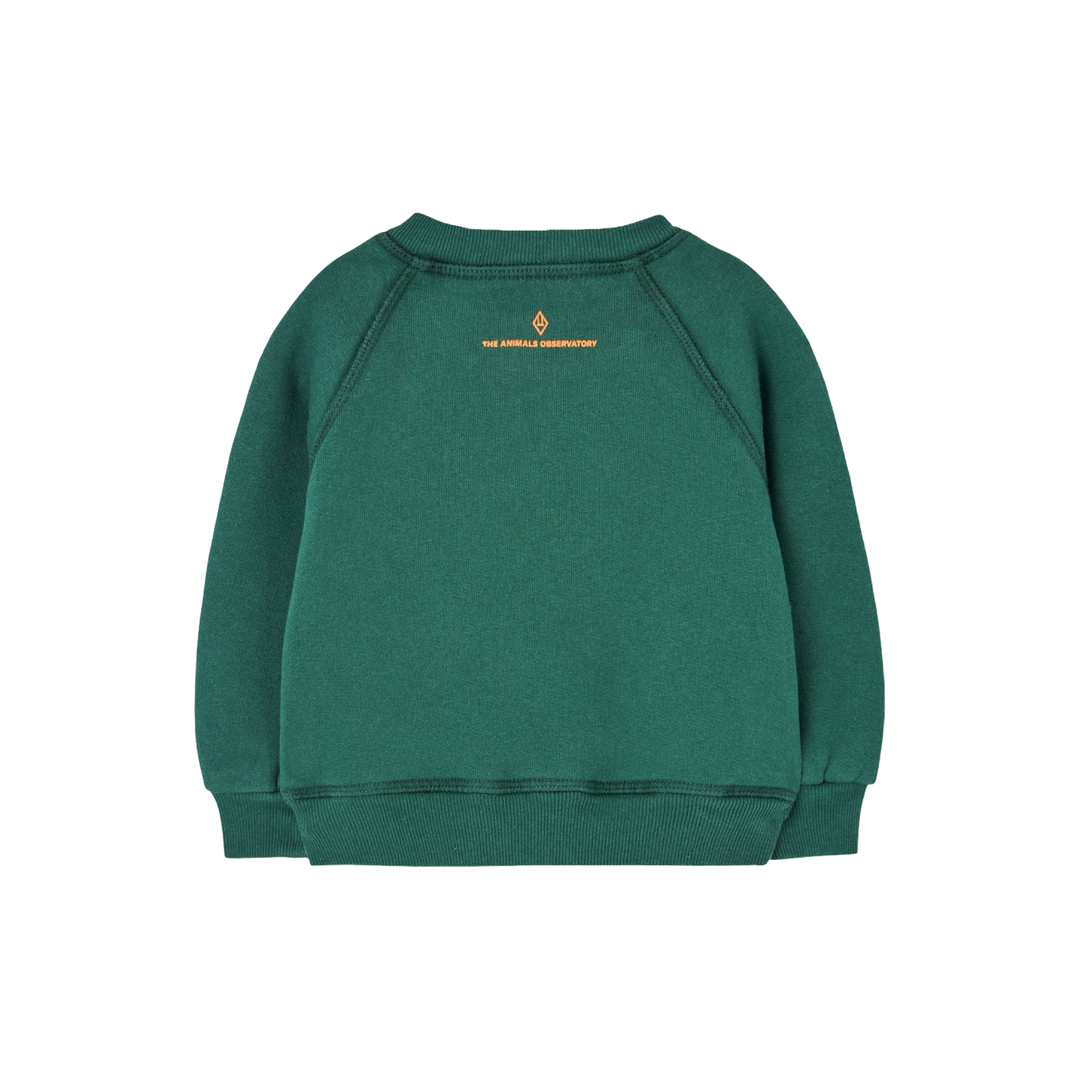 The Animals Observatory Jacket Baby Sweatshirt Green
