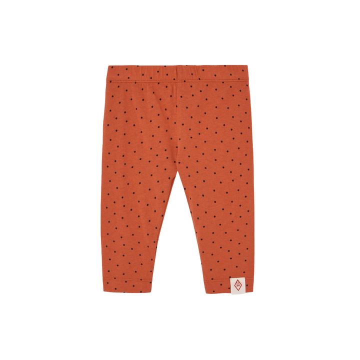 The Animals Observatory Penguin Baby Leggings Red