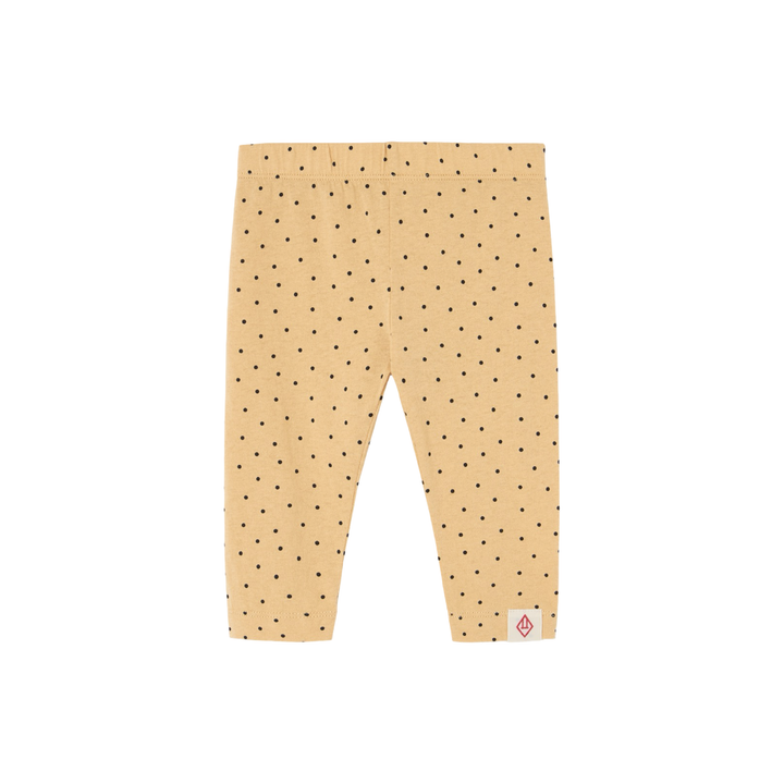The Animals Observatory Penguin Baby Leggings Soft Brown