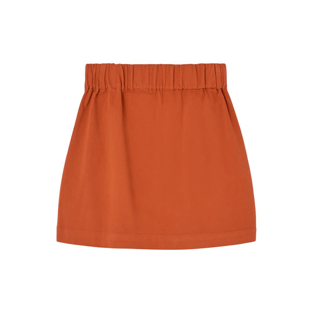 The Animals Observatory Swan Kids Mini Skirt Red