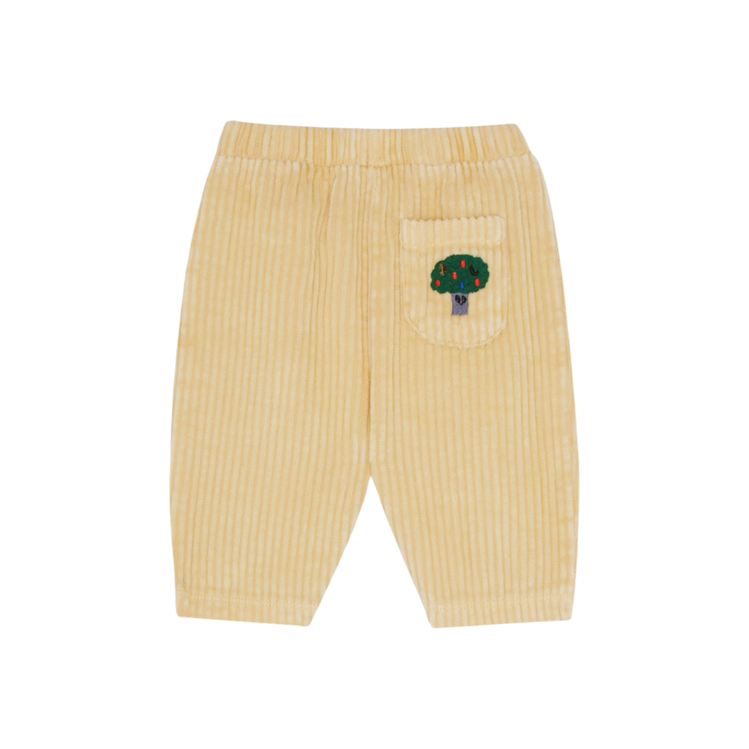 The Campamento Yellow Corduroy Baby Trousers