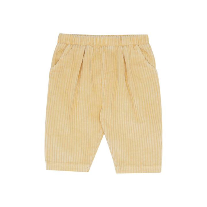 The Campamento Yellow Corduroy Baby Trousers