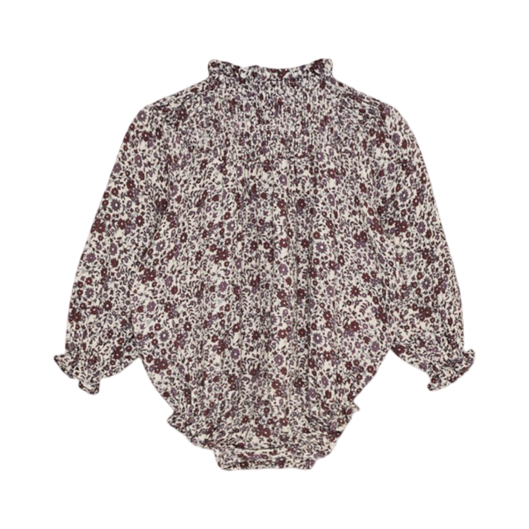 The New Society Baby Romper Samara Print
