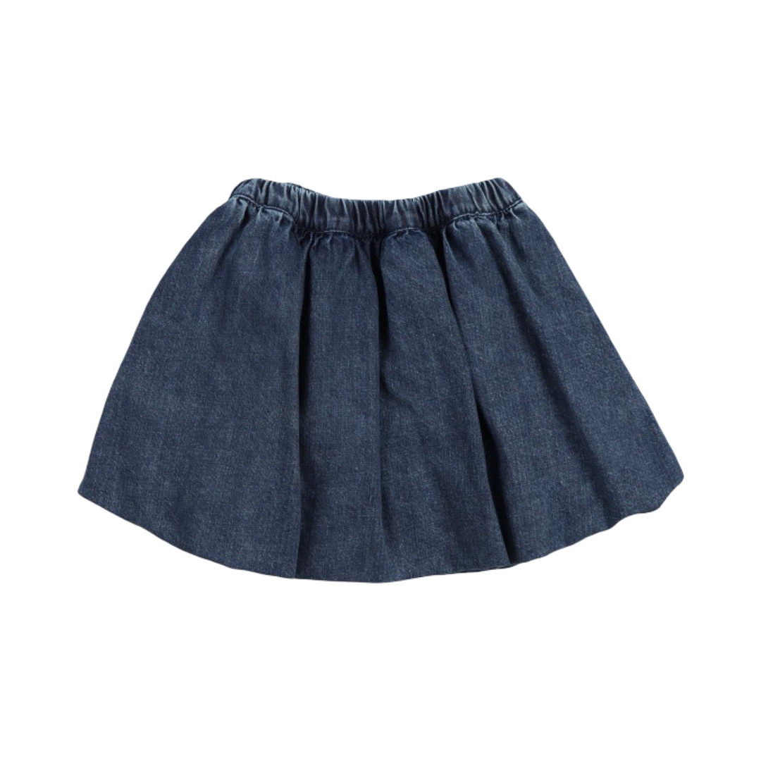 The New Society Blue Denim Kids Skirt Mara