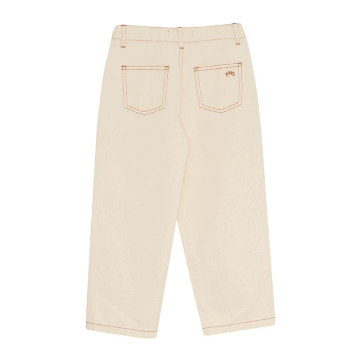 The New Society Baggy Denim Jeans Ecru