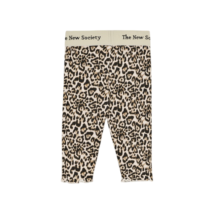 The New Society TNS Rib Leopard Print Baby Legging