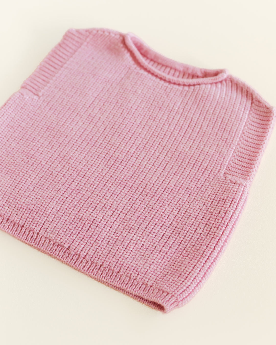 Hvid Harvey Vest Cotton Candy