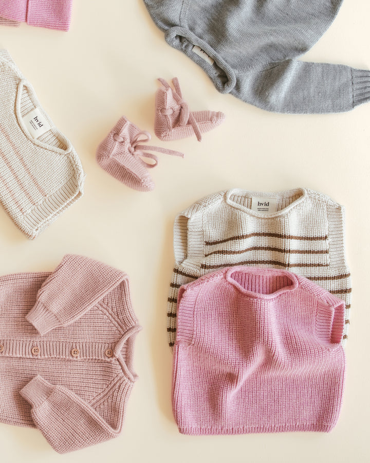 Hvid Harvey Vest Cream - Mocha