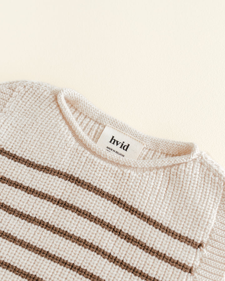 Hvid Harvey Vest Cream - Mocha