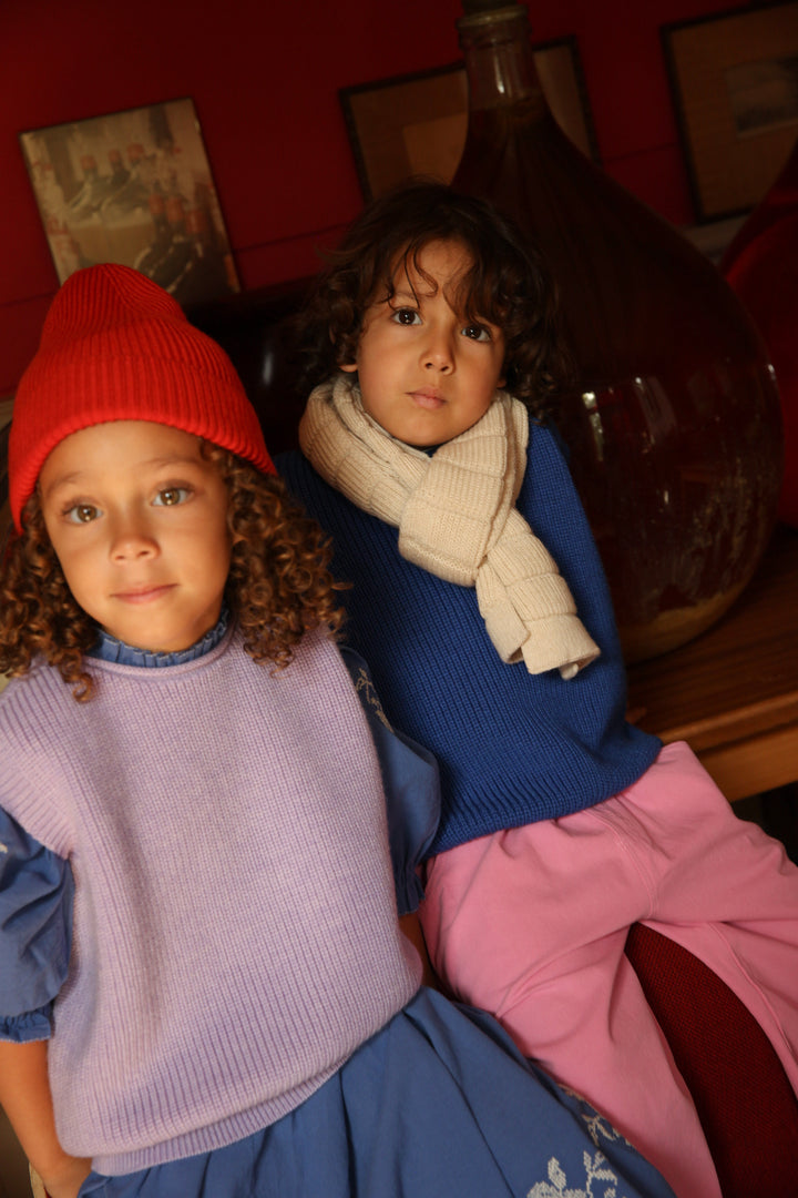 Hvid Harvey Kids Vest Cobalt Blue