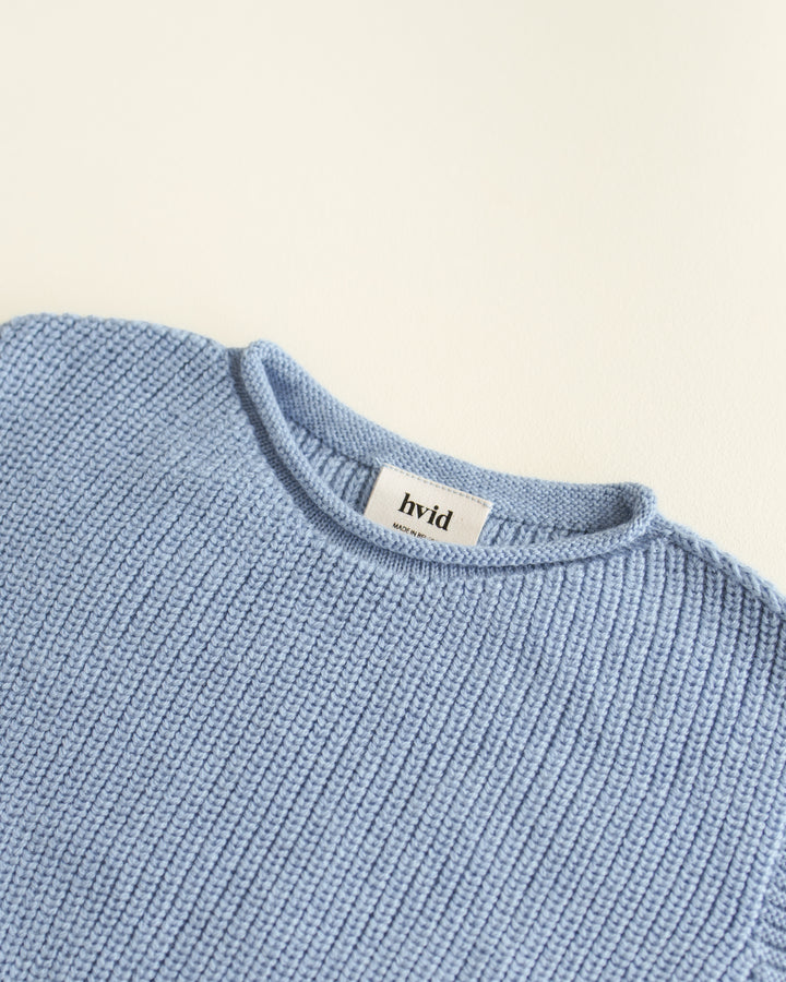 Hvid Harvey Kids Vest Light Blue