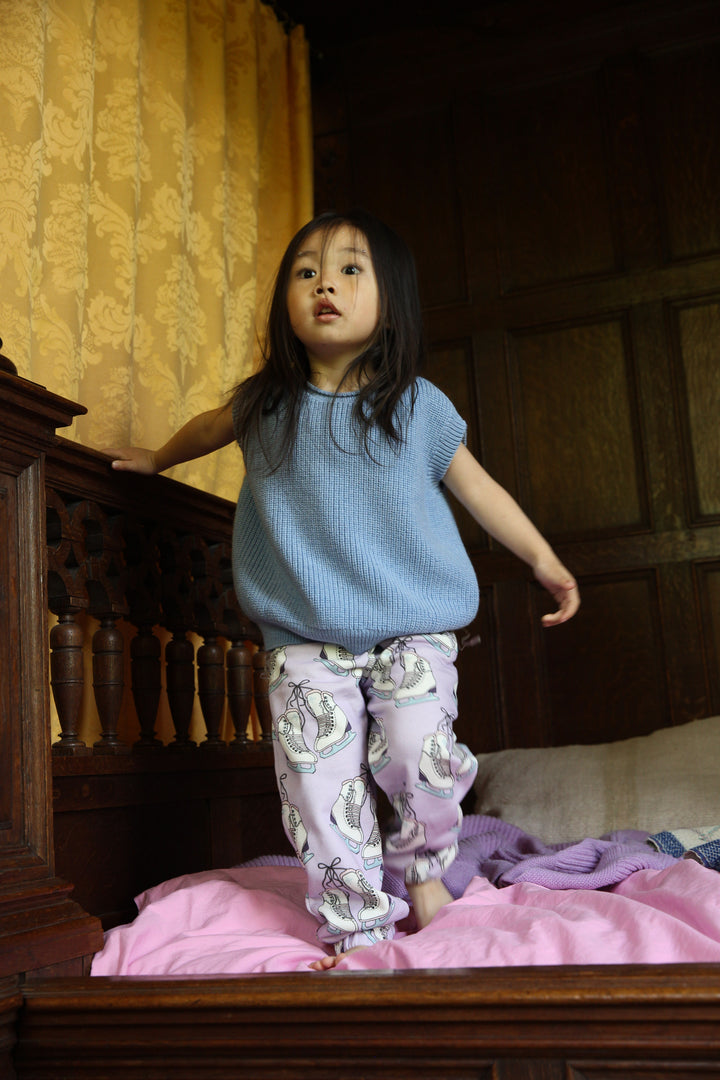 Hvid Harvey Kids Vest Light Blue