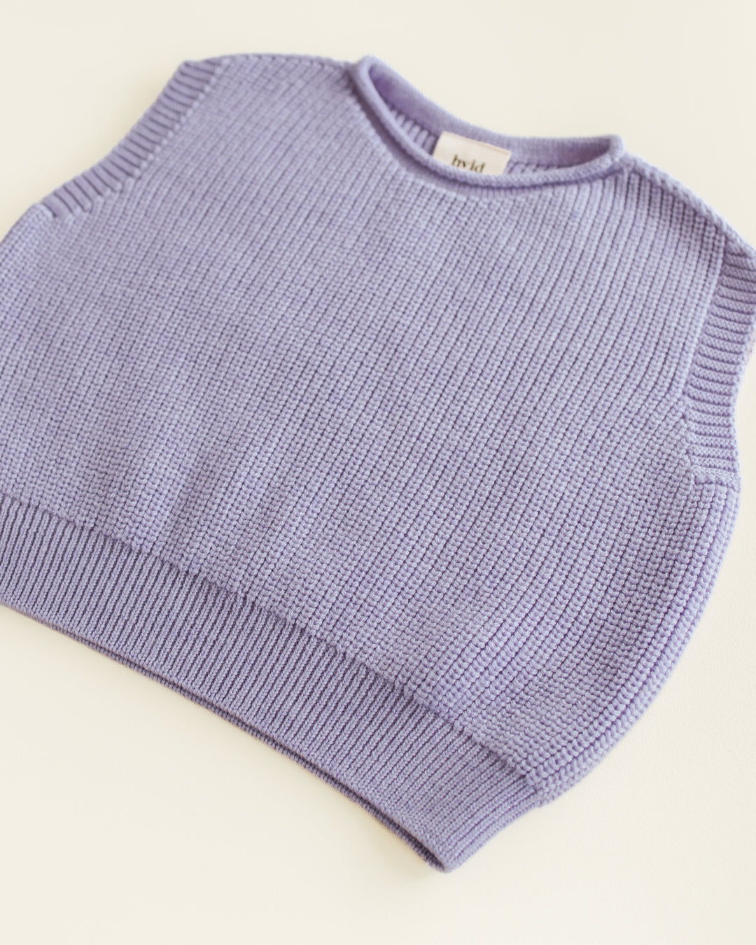 Hvid Harvey Kids Vest Lilac