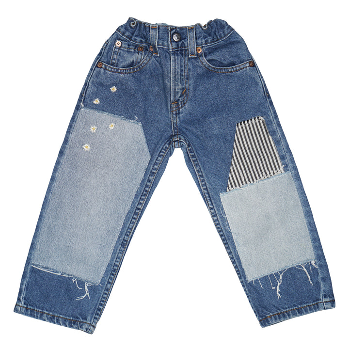 Vintage Custom Levi's 550 Fit Elastic 3T